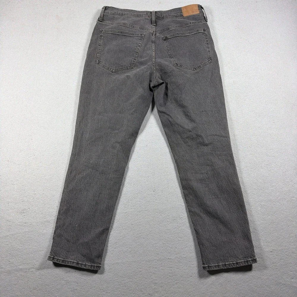 Madewell The Perfect Vintage Jean Women 30 High‎ Rise Tapered Black Minimalist